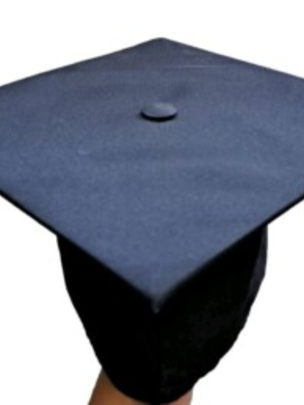 Herff Jones Black graduation cap, size 6 7/8